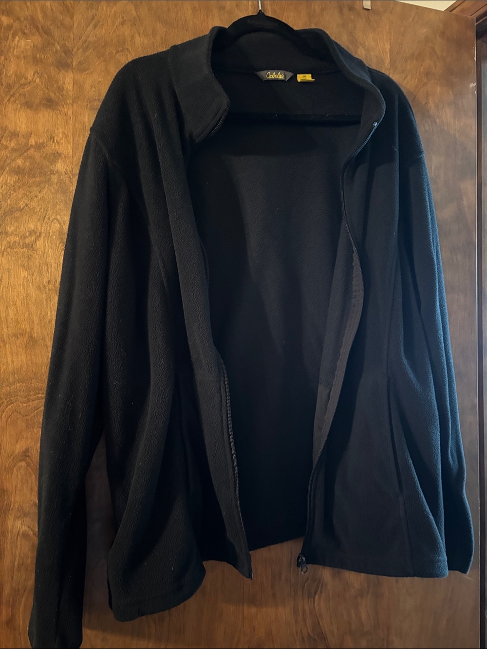 Cabela's Black Full-Zip Fleece Jacket